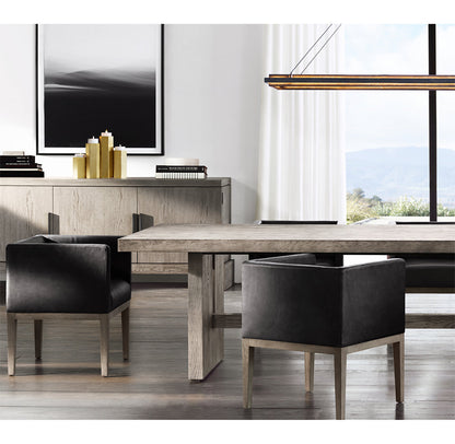 雲光ペラルタ長方形シャンデリア122cm