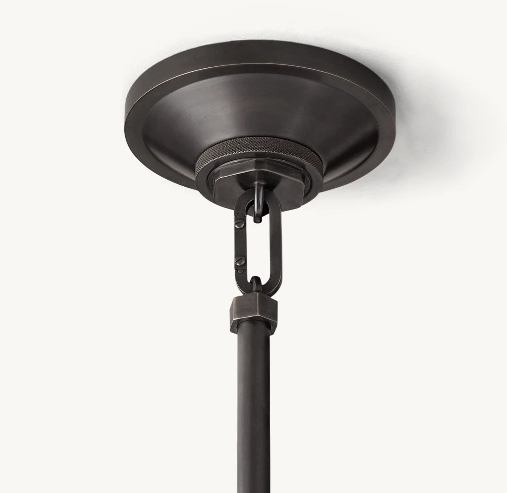 雲光マシニストガラスクロッシュペンダント