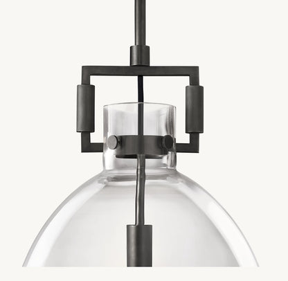 雲光マシニストガラスクロッシュペンダント