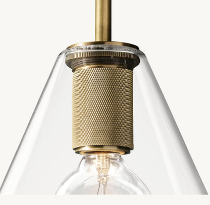 雲光ユーティリティファンネルシェードペンダント