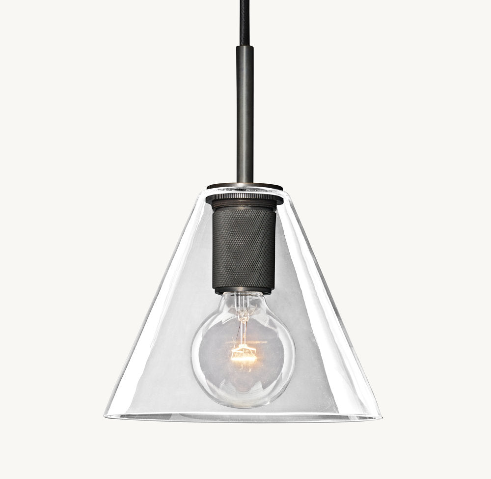 雲光ユーティリティファンネルシェードペンダント