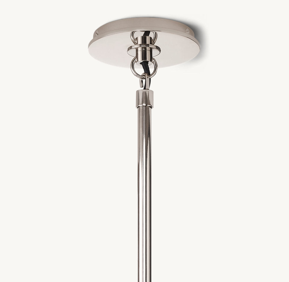 雲光ビストログローブ クリアガラスシャンデリア87cm