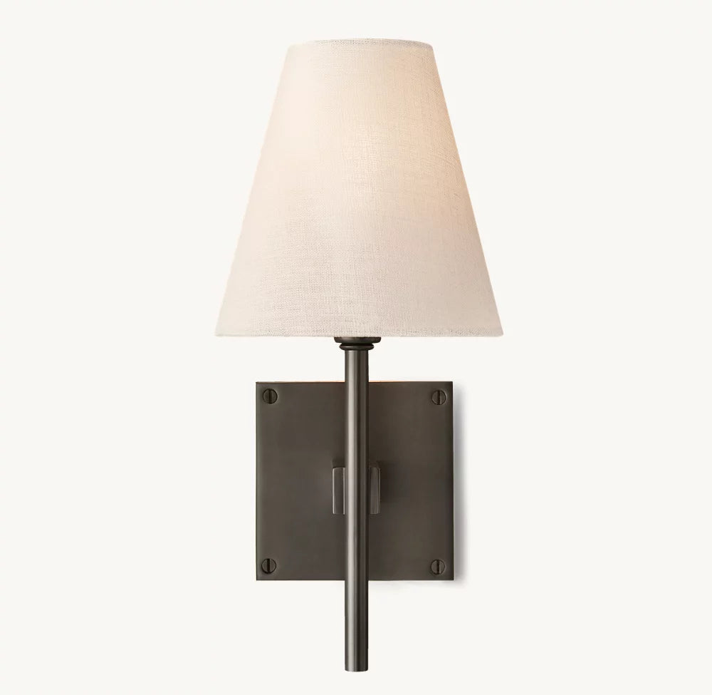 雲光 フラム リネンシェード スコンス