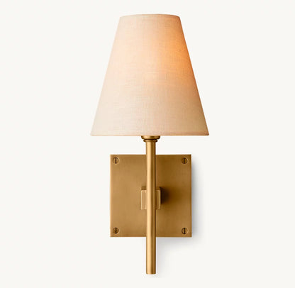 雲光 フラム リネンシェード スコンス