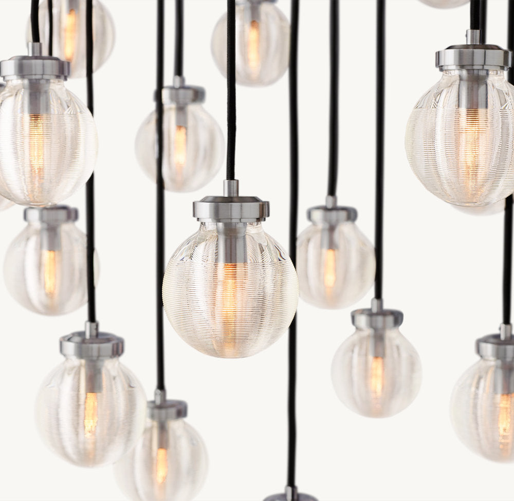 雲光パールラウンドシャンデリア97cm