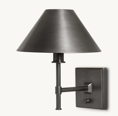 雲光 プチキャンドルスティック メタルシェード スコンス