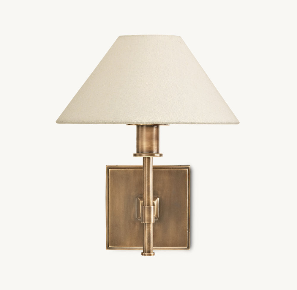 雲光 プチキャンドルスティック リネンシェード スコンス