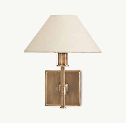 雲光 プチキャンドルスティック リネンシェード スコンス