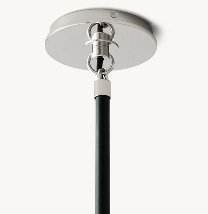 雲光ビストログローブミルクガラスシャンデリア87cm