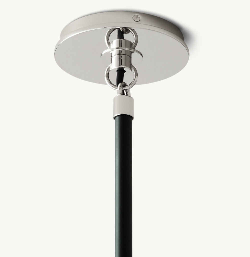 雲光ビストログローブミルクガラスシャンデリア107cm