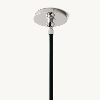 雲光ビストログローブミルクガラスシャンデリア143cm